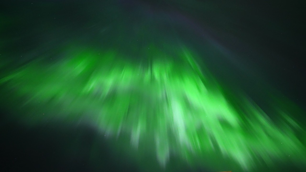 Northern Lights Dancing Above ️ - YouTube