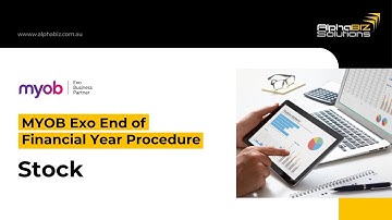 EOFY 2023 Guide with MYOB Exo Business – Rolling the Stock Ledger