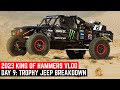 Trophy jeep 20 vehicle breakdown   2023 king of hammers  casey currie vlog