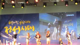 [FANCAM] [150730] Nine Muses - Hurt Locker @ K.Will's Great Radio