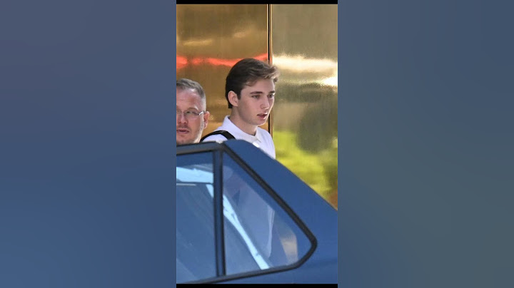 #new barron in nyu #barrontrump #trump