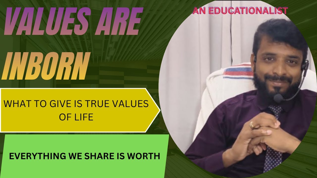 Define Inborn What are the Life Values? Values Inborn - YouTube