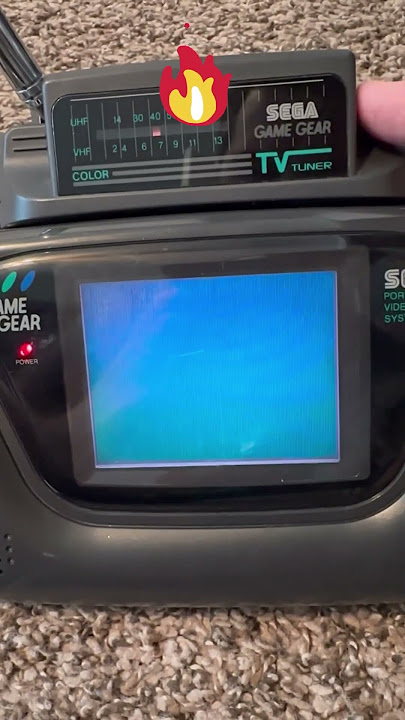 Does Sega Game Gear TV Tuner Work In 2023!? #GameGear #TV #Retro
