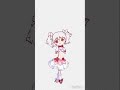 Madoka cookie~!!🩷🍧🍪 #madokamagica #madoka #cookie #anime #crk #speedpaint #icecream #strawberry