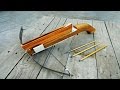 Homemade Crossbow | Easiest tutorial