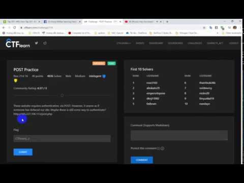 POST Practice - CTF Learn - Học viện CNTT ACT