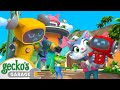 Kat&#39;s Base Energy Crisis | Gecko&#39;s Garage | Cartoons For Kids | Toddler Fun Learning