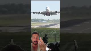 Emirates Airbus a380 takeoff💯🗼 biggest passenger jet in the world's#aviation🇬🇧