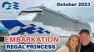 Regal Princess EMBARKATION to Galveston | October 2023 | Exploring | FOOD| C726 Life With Favor Vlog