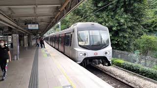 【MFO階段遲多一星期】港鐵 ERL MLR (E94/E64) 駛入並駛離大埔墟站四號月台 (往紅磡方向)