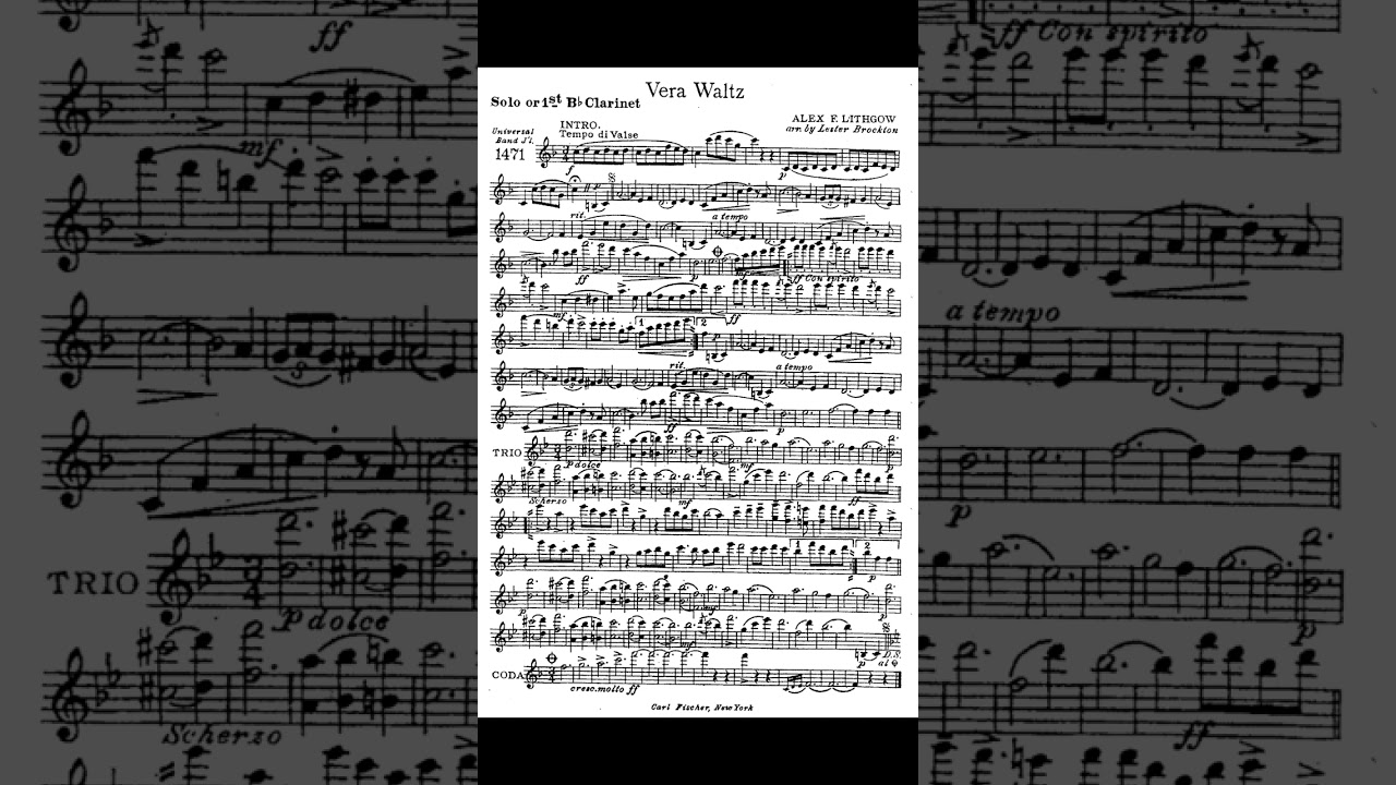 Vera Waltz - Alex Lithgow (Valzer per banda)