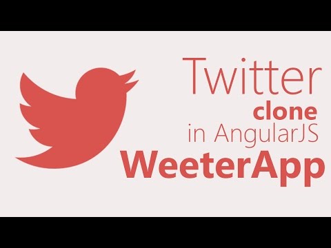 Make a complete twitter clone | {Social Network} complete source in AngularJs and Firebase