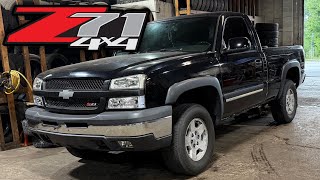 INSTALLING NEW TIRES ON MY SILVERADO Z71!