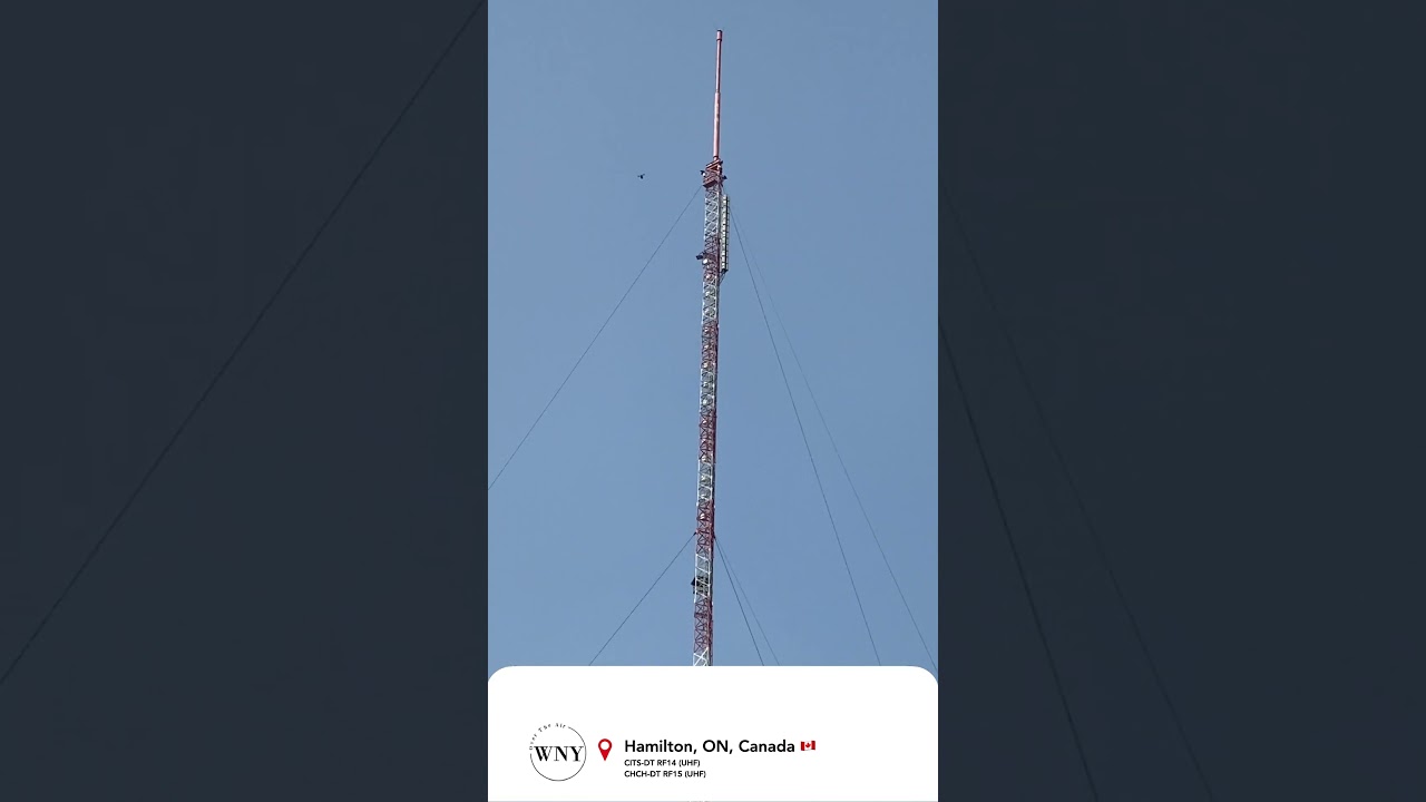 TV Transmitter in Hamilton, Ontario, Canada 🇨🇦