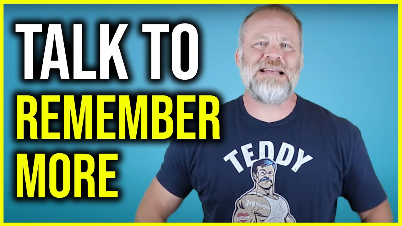 Why We Remember What We Say