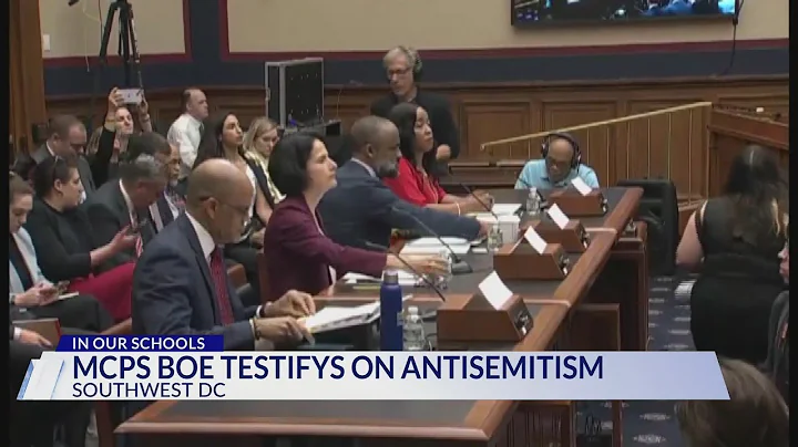 MCPS School Board testifies on Capitol Hill on antisemitism in K-12 schools