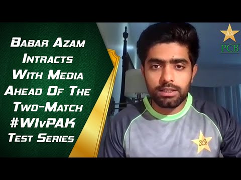 Babar Azam Intracts With Media Ahead Of The Two-Match #WIvPAK Test Series | PCB | MA2T