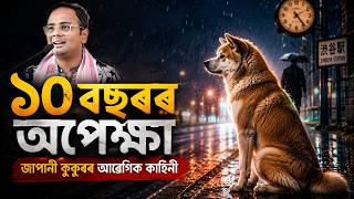 ১০ বছৰ অপেক্ষা কৰা কুকুৰৰ হৃদয়স্পৰ্শী কাহিনী | জাপানৰ সত্য ঘটনা