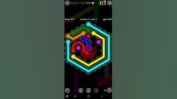 How To Solve Flow Free Hexes 9x9 Mania Level 150 Board Walk Through Solution Walkthrough
