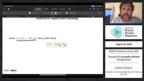The quest for provably efficient ML algorithms