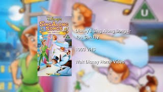 Opening and Closing to Disney's Sing Along Songs - You Can Fly 1993 UK VHS