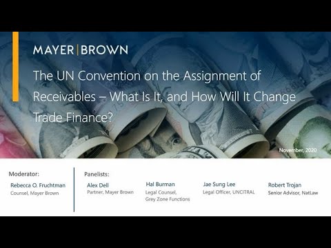 convention on the assignment of receivables in international trade