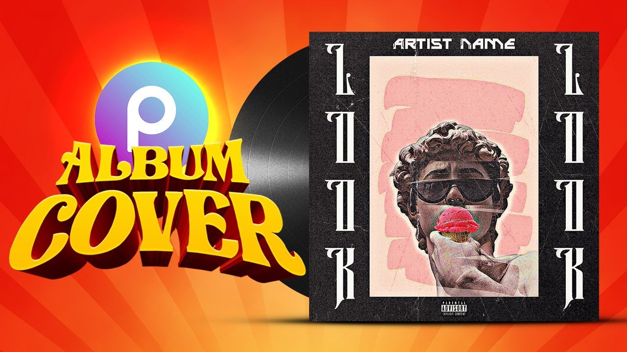 Make Album Cover Album Art In PicsArt Album Art Design in Android