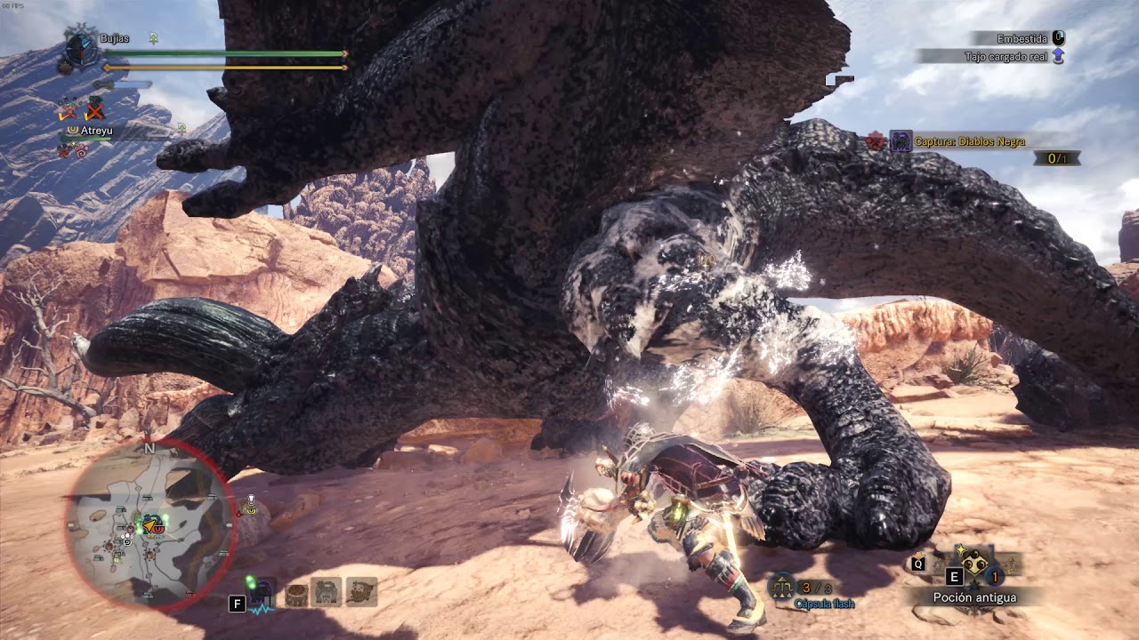 Monster Hunter World Diablos negra (Curtido) - YouTube.