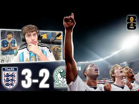 DAVOO XENEIZE REACTS TO THE GREAT ENGLAND VS MEXICO MATCH | 2026 WORLD CUP