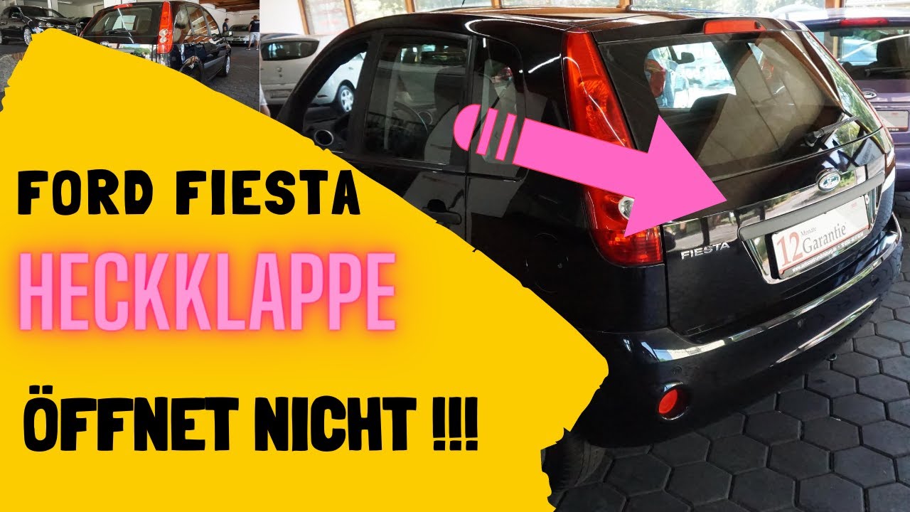 Schloss Stellmotor Öffner Heckklappe Kofferraum für Ford Fiesta V Fusion –  Tacos Y Mas