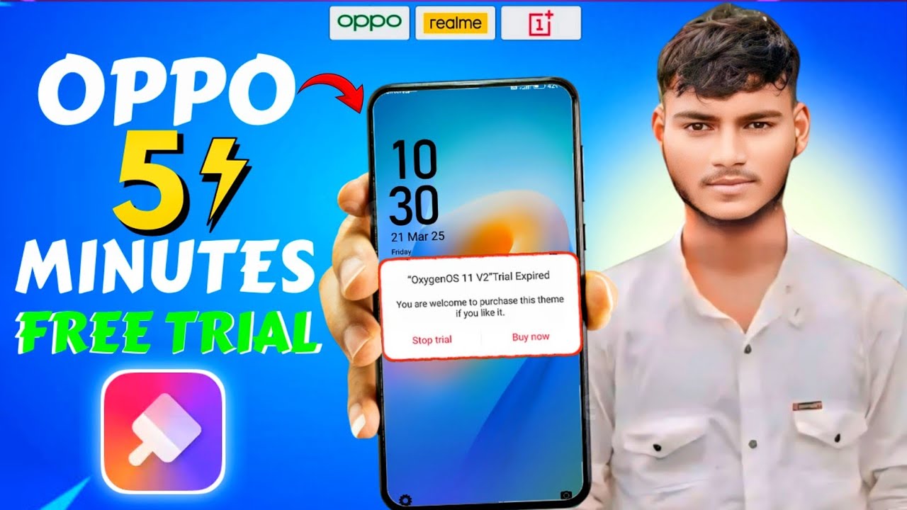 Oppo 5 Minutes Free Trial Error Permanently Oppo Paid Theme For Free Oppo Theme Store 5 Minute Trial