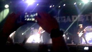 MEGADETH - SYMPHONY OF DESTRUCTION (SANTIAGO, CHILE 2011 MAQUINARIA FESTIVAL) [HD]