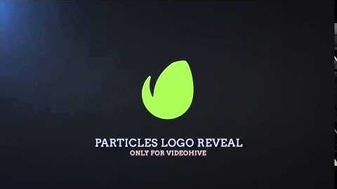 Dancing Particles Logo Reveal After Effects Template