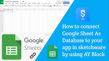 How to connect Google Sheet As Database to your app in sketchware to using AY Block.