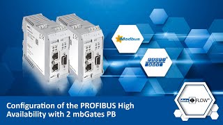 Configuration of the PROFIBUS High Availability with 2 mbGates PB