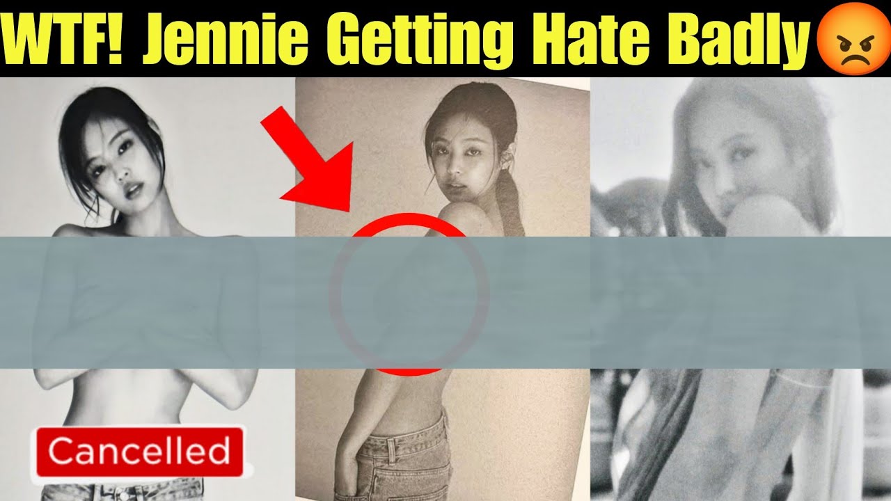 Jennie Getting Hate 😡 from Taennie Fans 🫣 Jennie N*de Photoshoot 💔 Blackpink Jennie Bold Hot Photos 