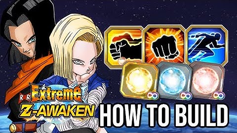 HOW TO BUILD TEQ ANDROID #17 & #18 EZA & WHERE CAN YOU GET THE SKILL ORBS: DBZ DOKKAN BATTLE