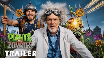 Plants vs. Zombies: The Movie (2025) - First Trailer | Jim Carrey, Jack Black