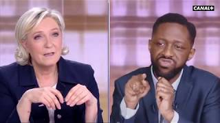 thomas ngijol a M le pen :" ce que vous proposez aux français c'est un gros doigt dans le cul"