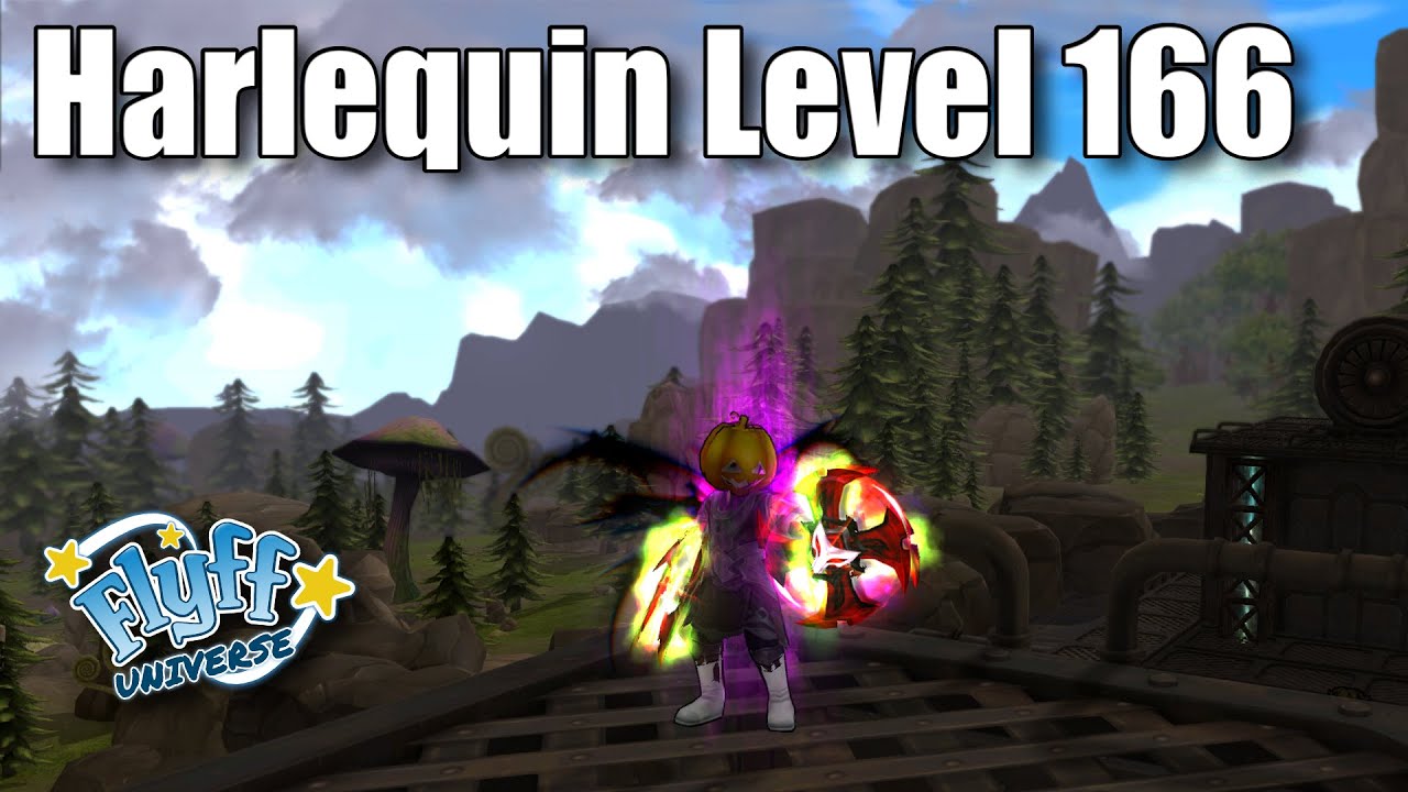 FlyFF Universe Harlequin Level 166 Neue Skills & Neue Waffen zum Hunten!