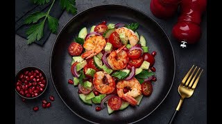 Salade de Crevettes à L’avocat | مع شيف_أمين سلطة الأڤوكا بالكروڤيت