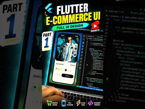 Part 1: 🚀 Flutter E-commerce UI Build