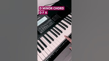 D Minor Chord #learning #teaching #musiclessons #shorts #viral #shortsvideo #trending #video #music