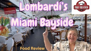 Dinner with a View! 🥂 Lombardi’s Italian Restaurant | Bayside Marketplace Miami