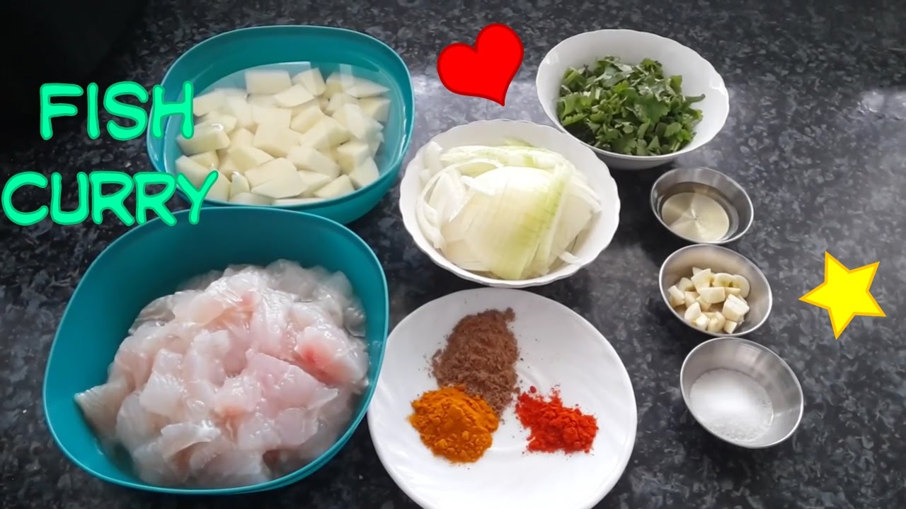 Simple fish and potato curry/ fish curry recipe/ YouTube