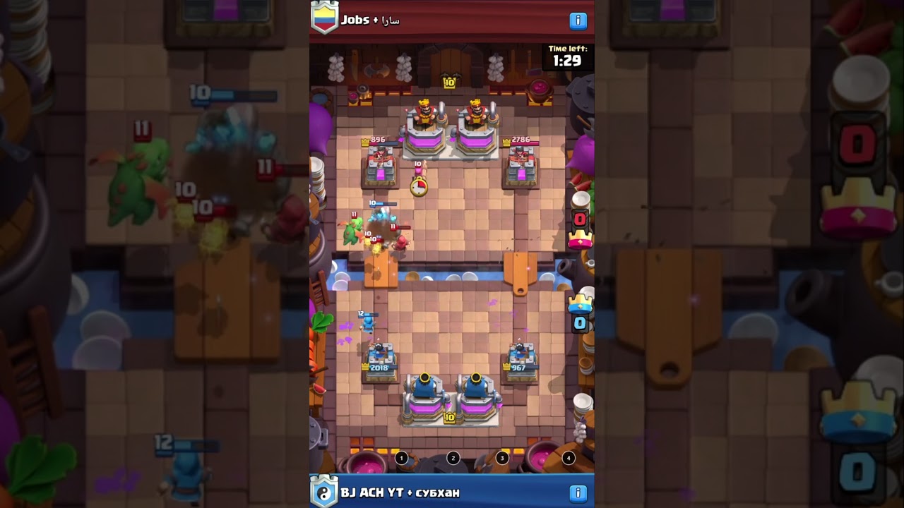 later drama battle 2vs2 clash royale