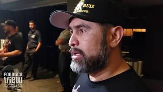 Andy Ruiz Trainer Manny Robles Breaks Down In Tears After Anthony Joshua Upset
