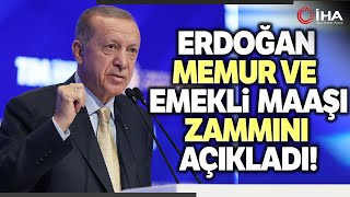 Cumhurbaşkanı Erdoğandan Emekli Ve Memura Zam Müjdesi