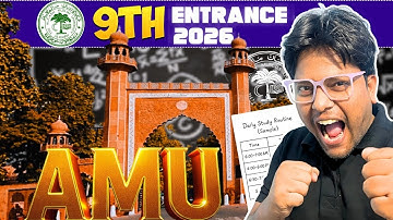 JMI & AMU 9th Entrance Exam 2026 Preparation 🔥 Syllabus + Exam Pattern + Important Topics
