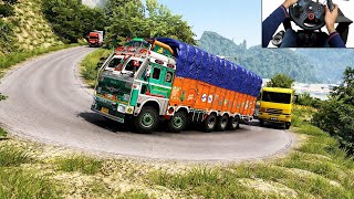 Truck simulator hill climbing 